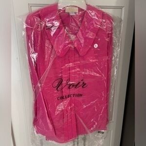 Voir Collection NWT Button Down Shirt size L